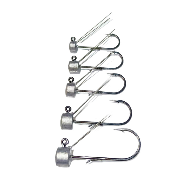 Fishing Hook Offset - 10 PZ * Pesca A Forma