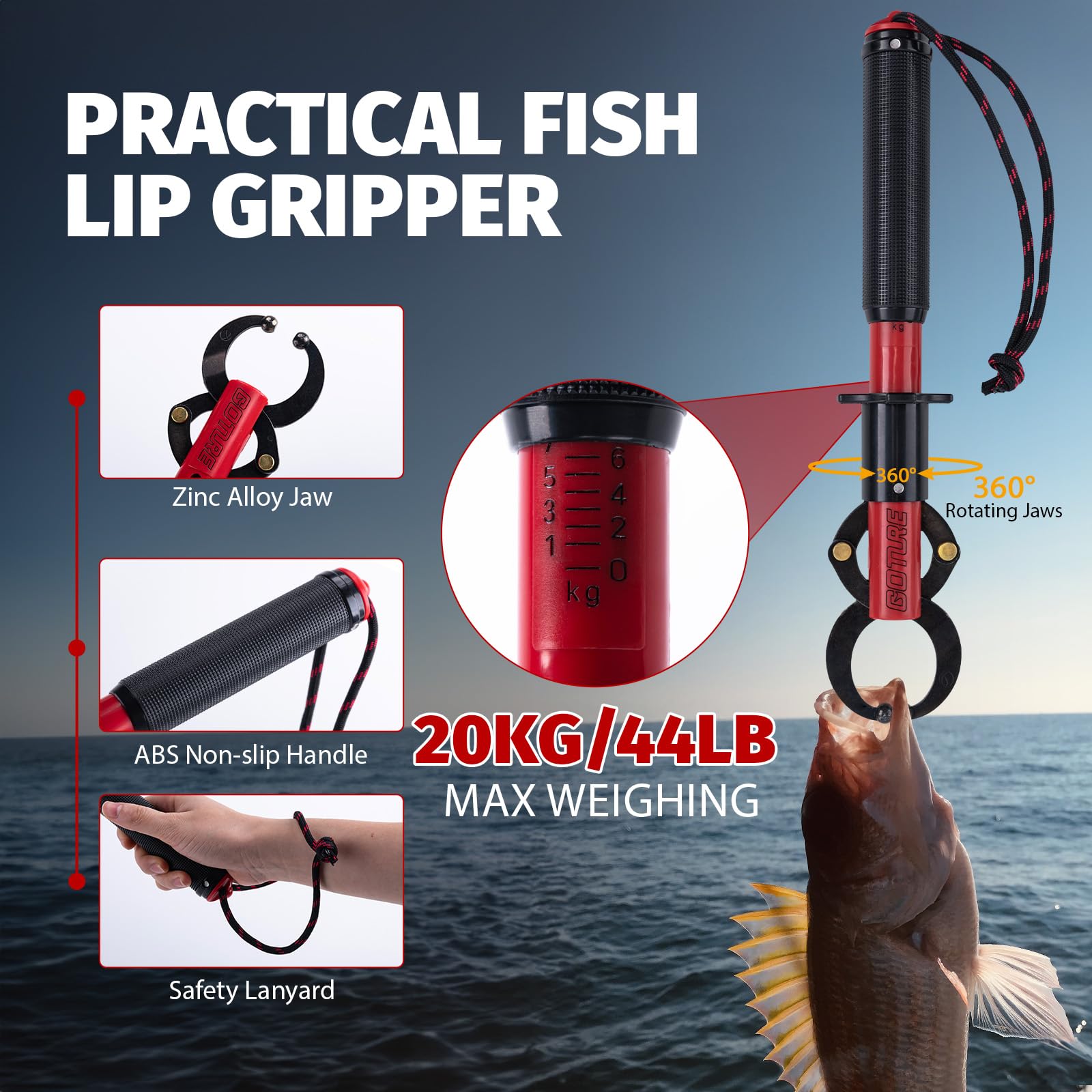 Accessori da pesca Goture, pin - Fishing Hook Sharpener recensione e prezzo