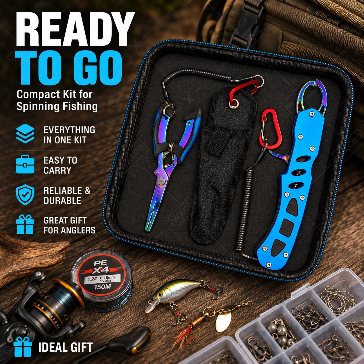Pinze da pesca per acqua salat - Fishing Hook Sharpener recensione e prezzo