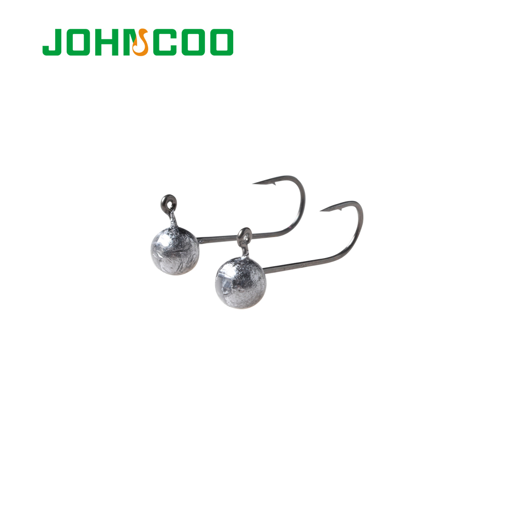 JOHNCOO 10 pezzi Jig Head Hook - Fishing Hook Assortment recensione e prezzo