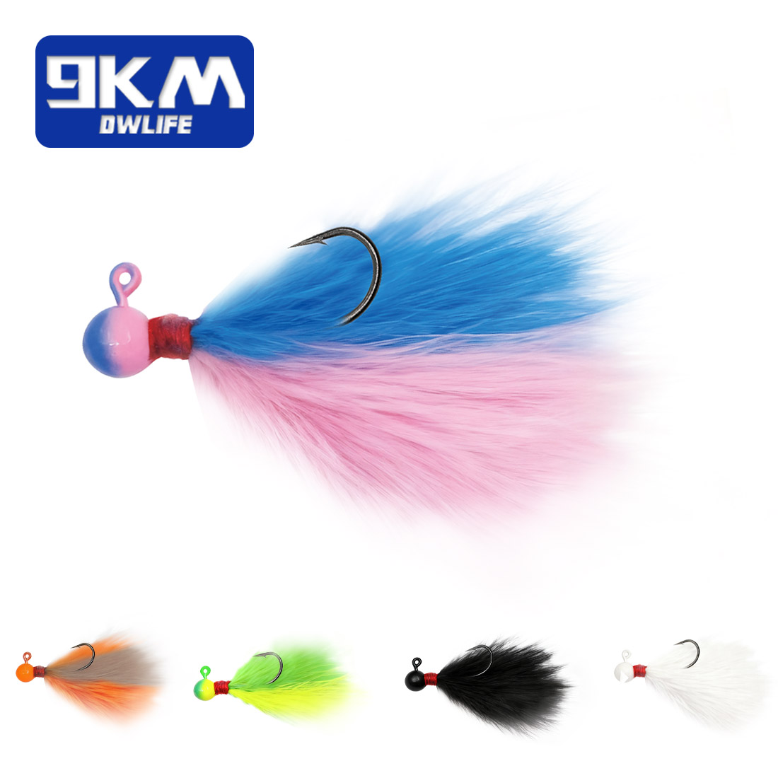 Kit di 5 esche Marabou multico - Fishing Hook Assortment recensione e prezzo